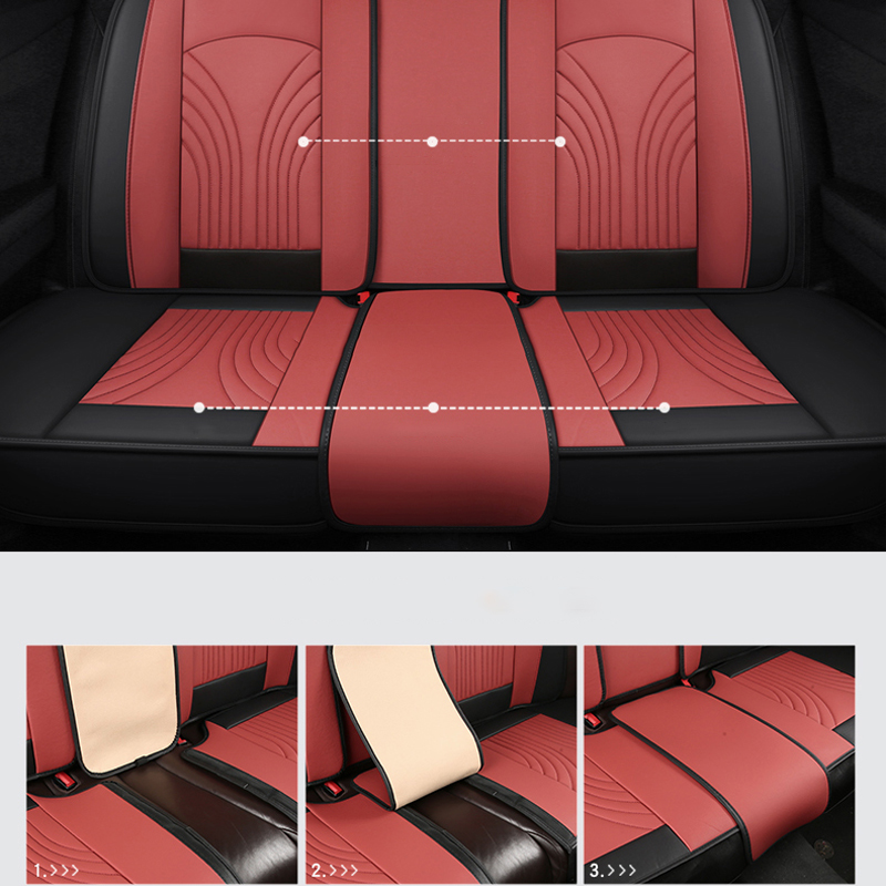Car Seat Cover For Changan Cs3 - огляд і ціна Leather Car Seat Covers Full Set Universal
