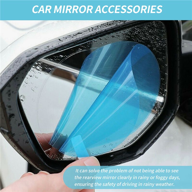 A10E-4Pcs Car Rearview Mirror  - огляд і ціна Anti Glare Car Rearview Mirror Film