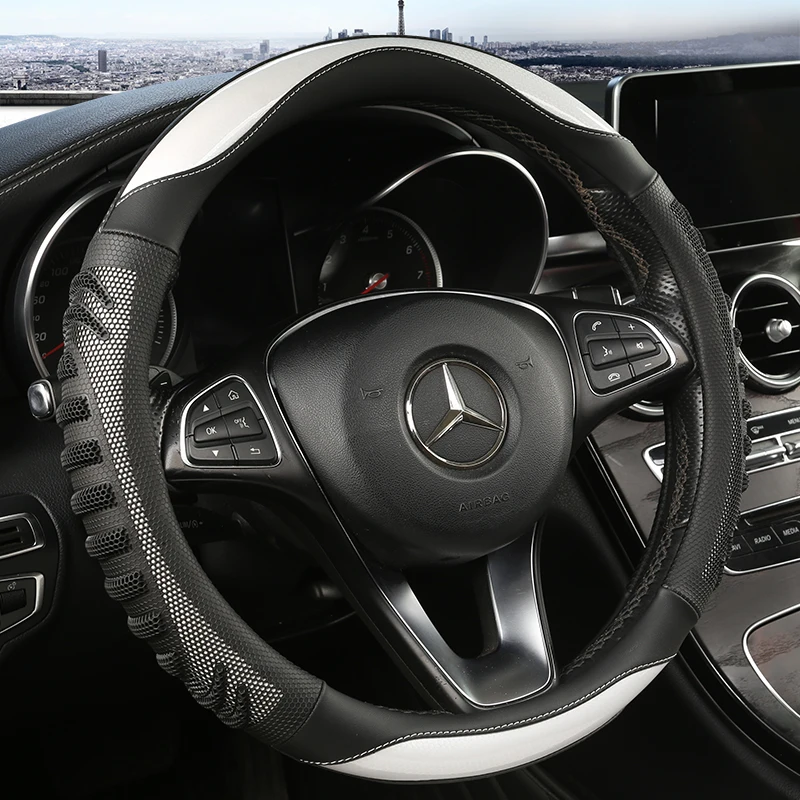 Three-dimensional Honeycomb Ca - огляд і ціна Car Steering Wheel Cover Anti Slip Breathable
