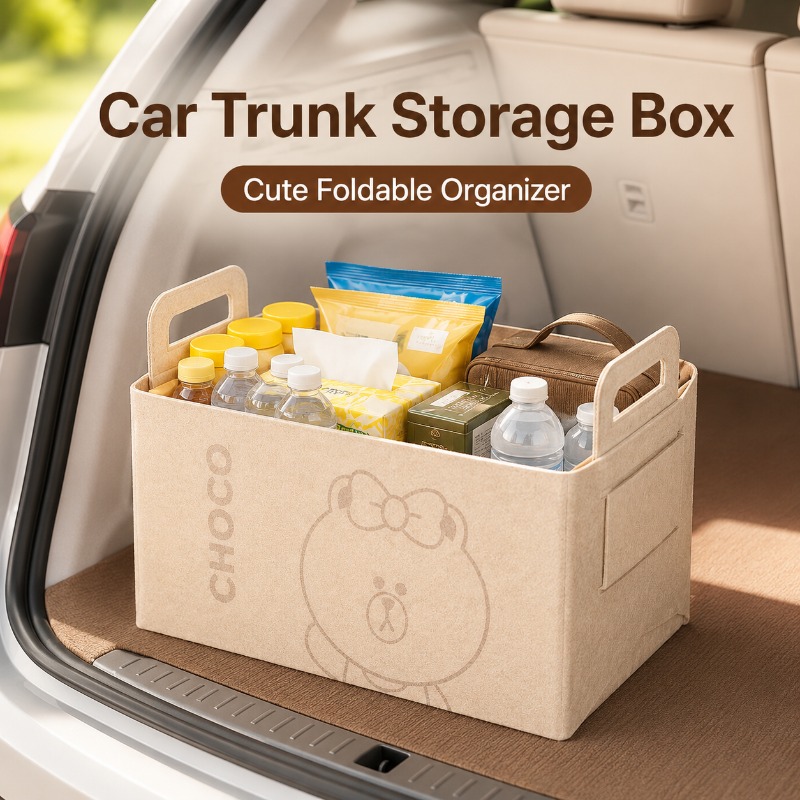 20L Large Felt Trunk Organizer - огляд і ціна Car Trunk Organizer Foldable Storage Box