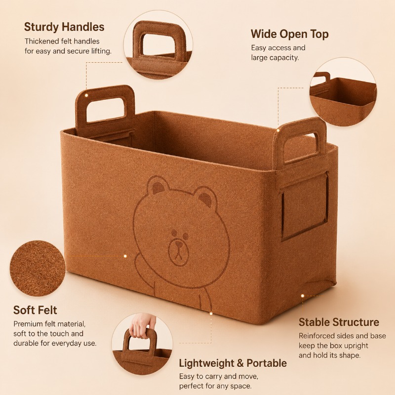 20L Large Felt Trunk Organizer - огляд і ціна Car Trunk Organizer Foldable Storage Box