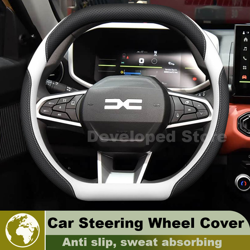 Leather Car Steering Wheel Cov - огляд і ціна Car Steering Wheel Cover Anti Slip Breathable
