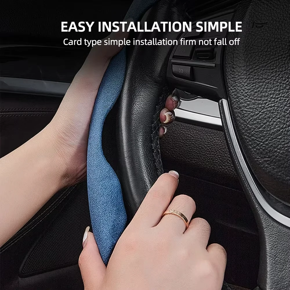 Car Steering Wheel Cover 38cm  - огляд і ціна Car Steering Wheel Cover Anti Slip Breathable