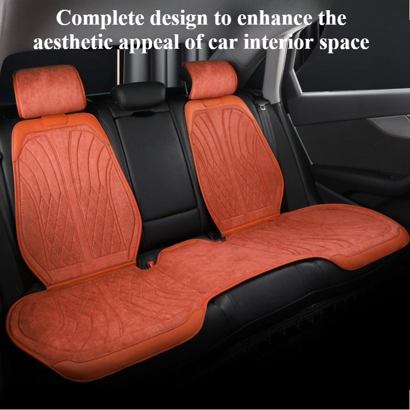 Luxury Suede Leather Car Seat  - огляд і ціна Leather Car Seat Covers Full Set Universal