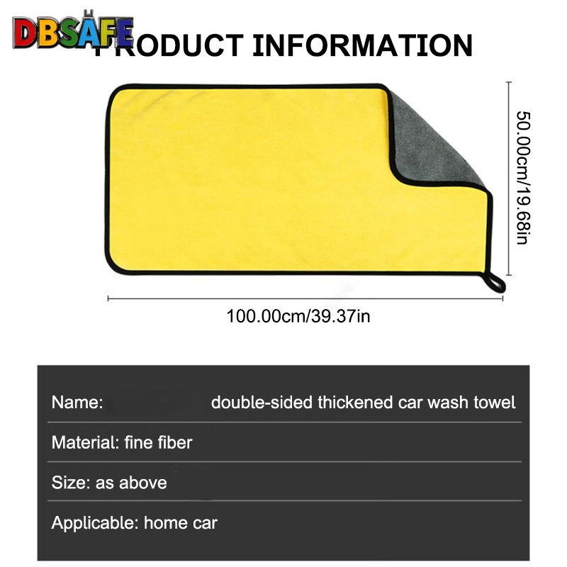 Car Wash Towel High-end Microf - огляд і ціна Microfiber Car Drying Towel Super Absorbent