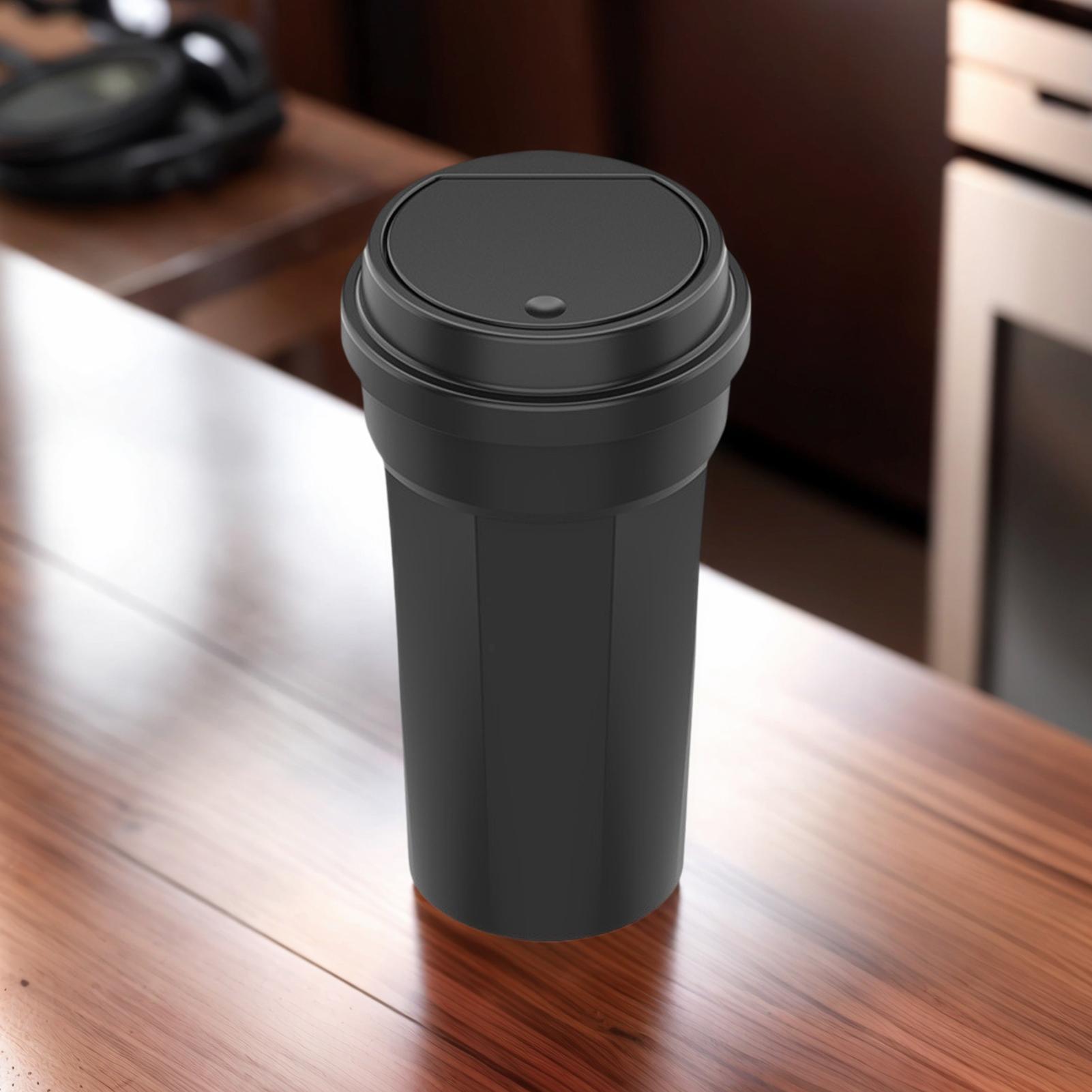Car Garbage Can Cup Holder Mul - огляд і ціна Waterproof Car Trash Can With Lid