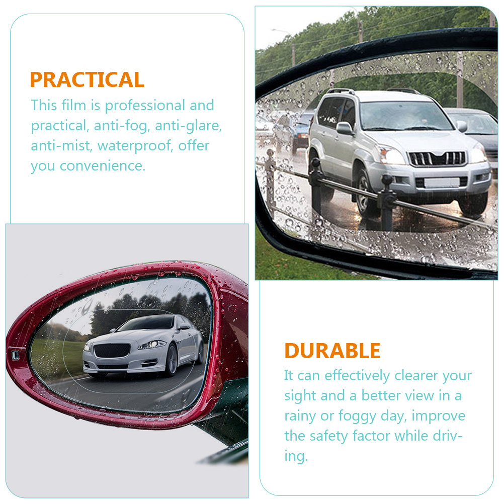 5Pairs Car Rearview Rainproof  - огляд і ціна Anti Glare Car Rearview Mirror Film