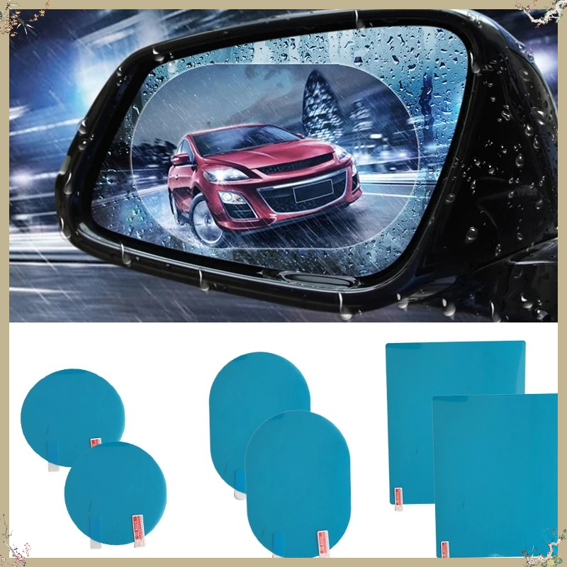 2Pcs Car Rearview Mirror Film  - огляд і ціна Anti Glare Car Rearview Mirror Film