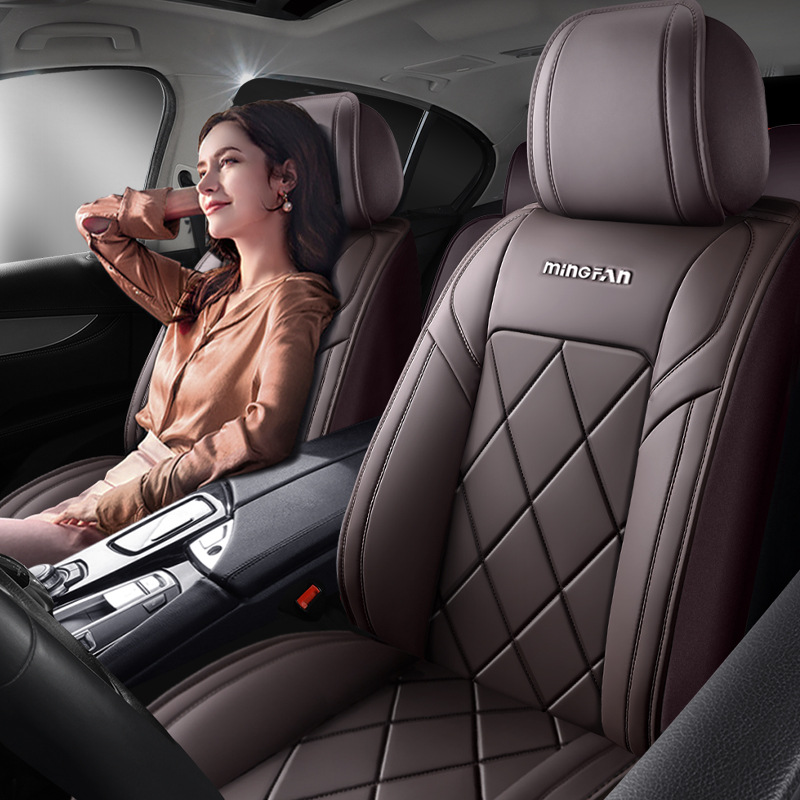Universal Comfortable Full Lea - огляд і ціна Leather Car Seat Covers Full Set Universal