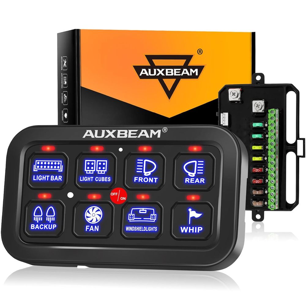 8 Gang Switch Panel BA80 Autom - огляд і ціна Car Electronics