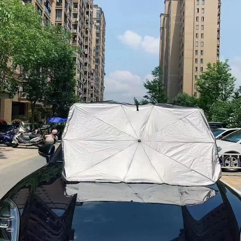 Foldable Car Windshield Sunsha - огляд і ціна Car Sunshade Windshield Umbrella Foldable