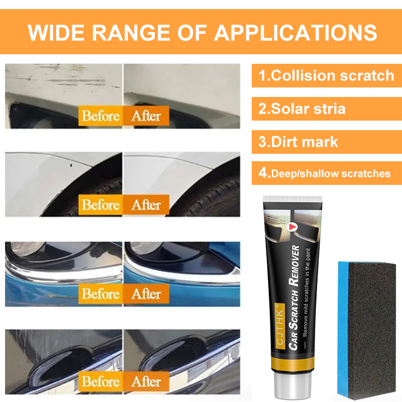 Car Scratch Remover Paint Care - огляд і ціна Car Scratch Repair Polishing Wax Paste