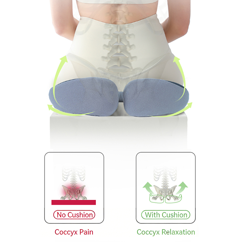 Portable Slow Rebound Memory F - огляд і ціна Memory Foam Car Neck Pillow Lumbar Support