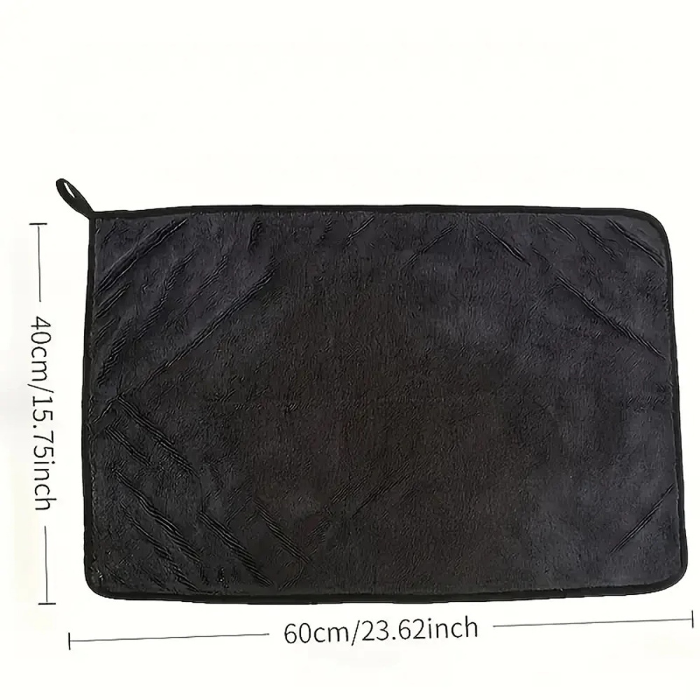 Oversized Dark Gray Car Microf - огляд і ціна Microfiber Car Drying Towel Super Absorbent