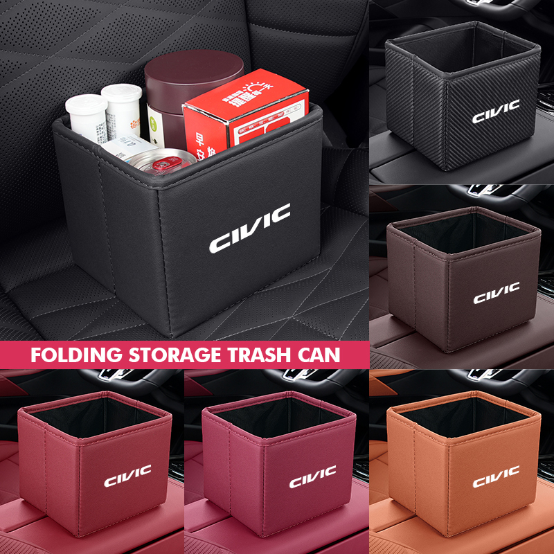 Car Trash Can Foldable Garbage - огляд і ціна Waterproof Car Trash Can With Lid