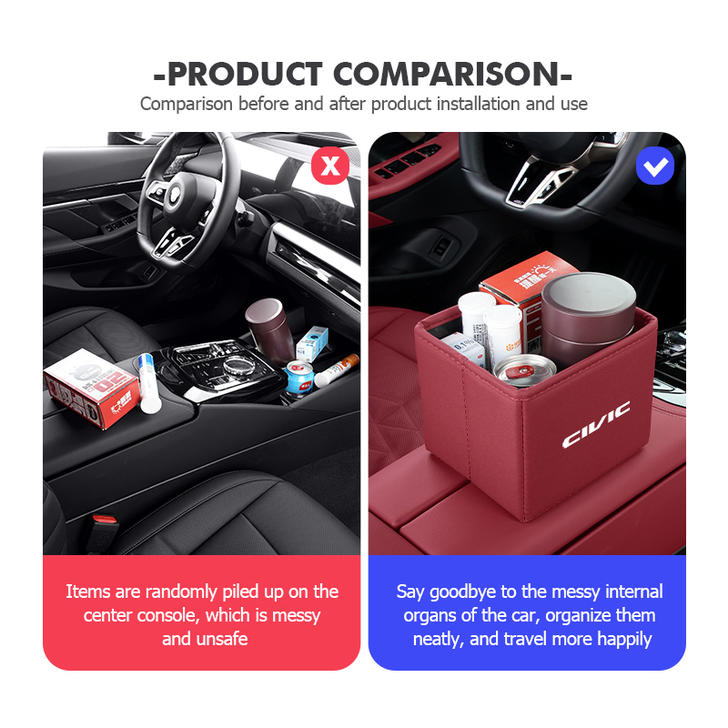 Car Trash Can Foldable Garbage - огляд і ціна Waterproof Car Trash Can With Lid