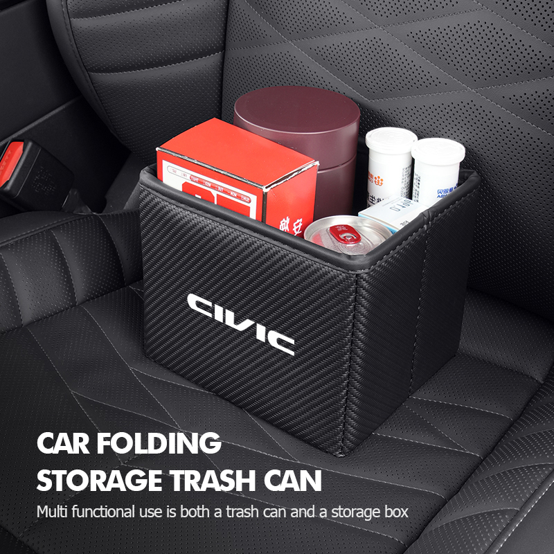 Car Trash Can Foldable Garbage - огляд і ціна Waterproof Car Trash Can With Lid