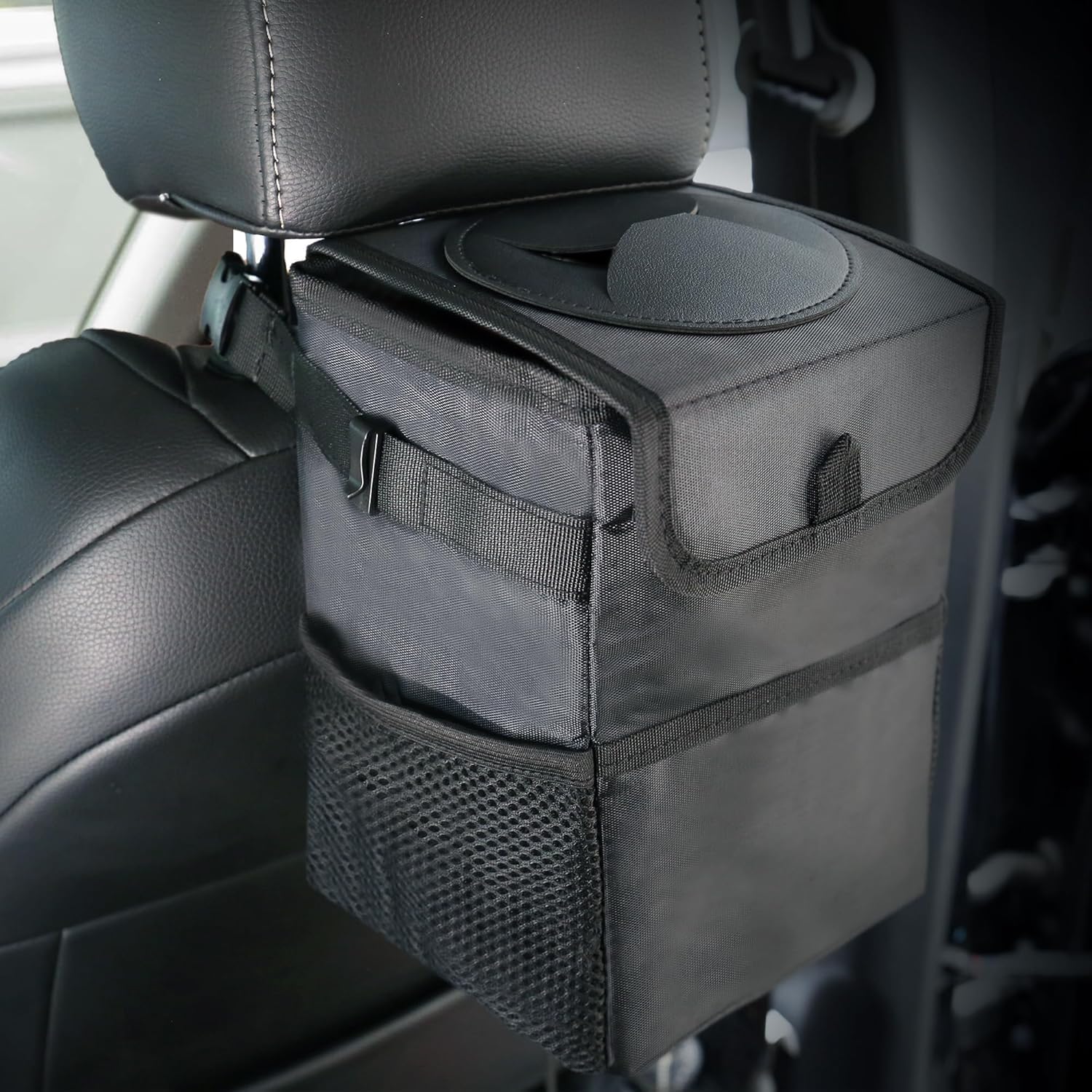 3-in-1 Car Trash Can with Lid  - огляд і ціна Waterproof Car Trash Can With Lid