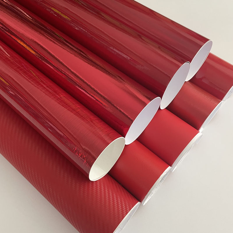 Red Forged Carbon Matte Glossy - огляд і ціна Anti Glare Car Rearview Mirror Film