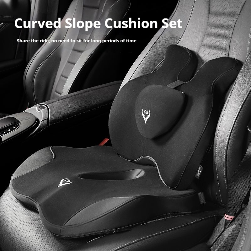Memory Foam Office Chair Cushi - огляд і ціна Memory Foam Car Neck Pillow Lumbar Support