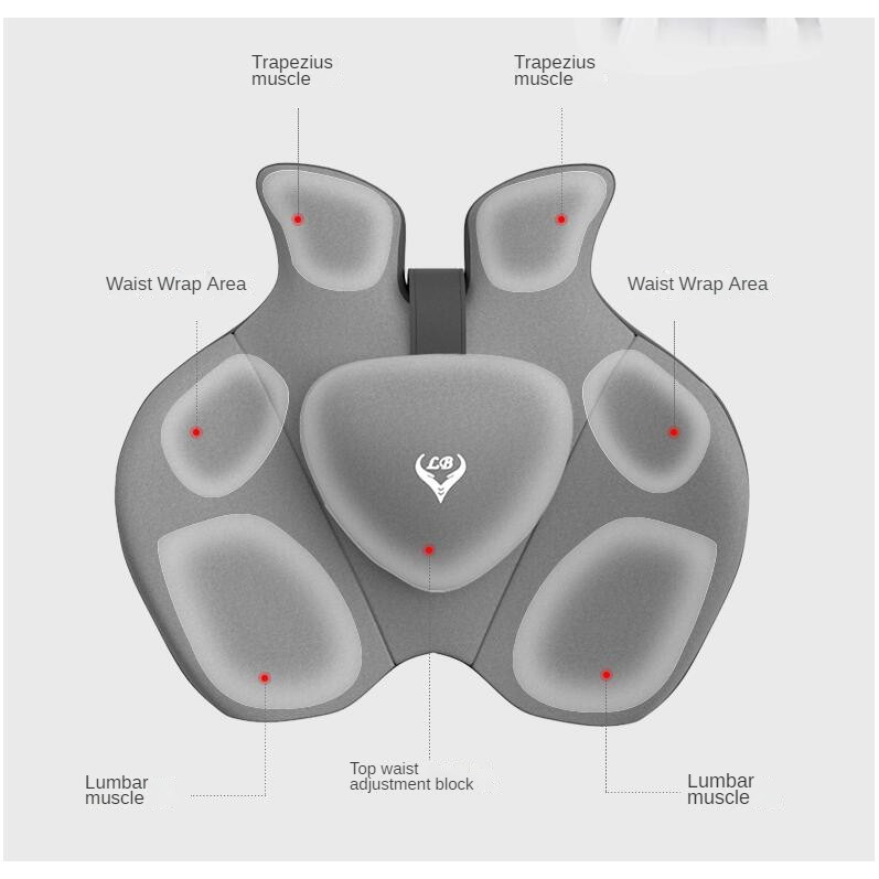 Memory Foam Office Chair Cushi - огляд і ціна Memory Foam Car Neck Pillow Lumbar Support