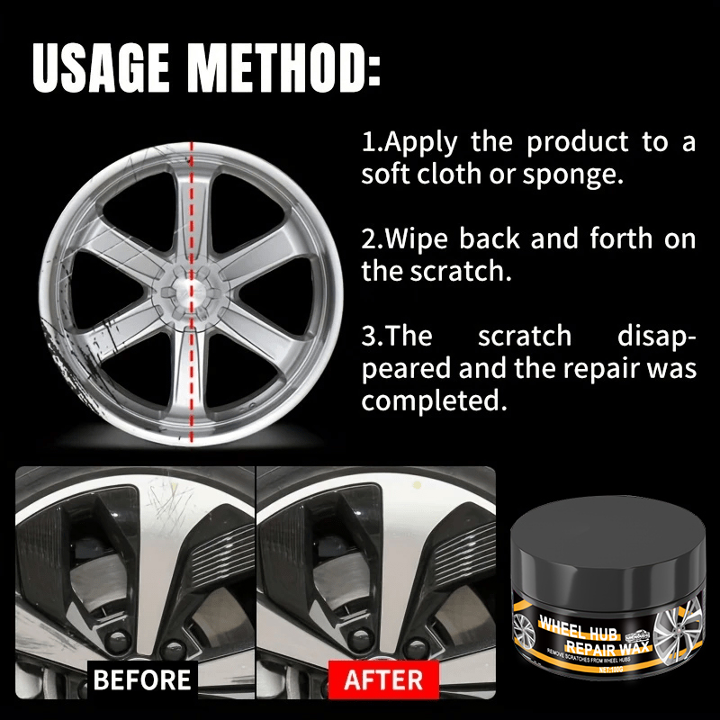 1 Piece 100g Universal Wheel H - огляд і ціна Car Scratch Repair Polishing Wax Paste