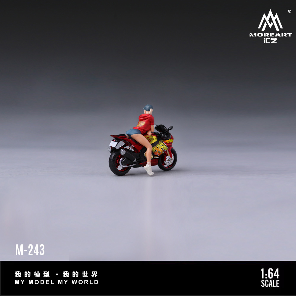 MoreArt 1:64 Resin Model Motor - огляд і ціна Motorcycle Parts