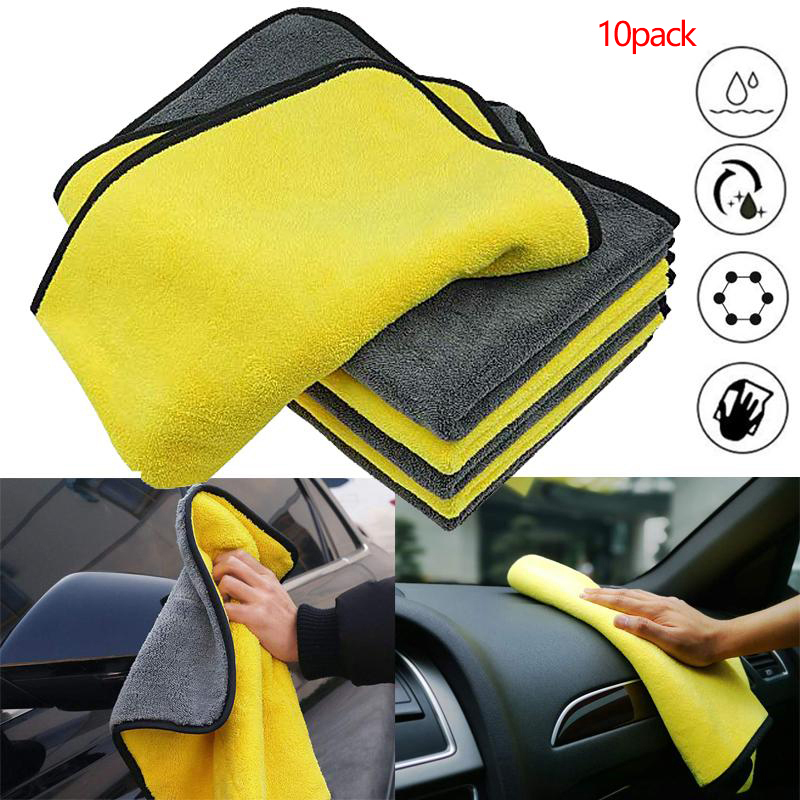 Extra Thick Car Microfiber Dry - огляд і ціна Microfiber Car Drying Towel Super Absorbent