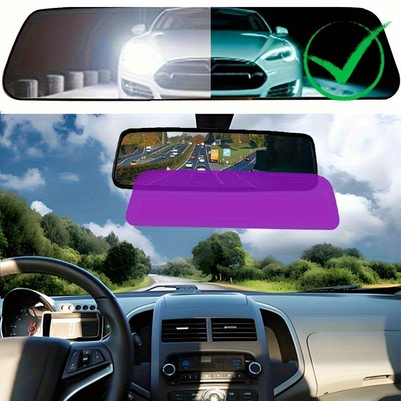 Anti-Glare Car Interior Mirror - огляд і ціна Anti Glare Car Rearview Mirror Film