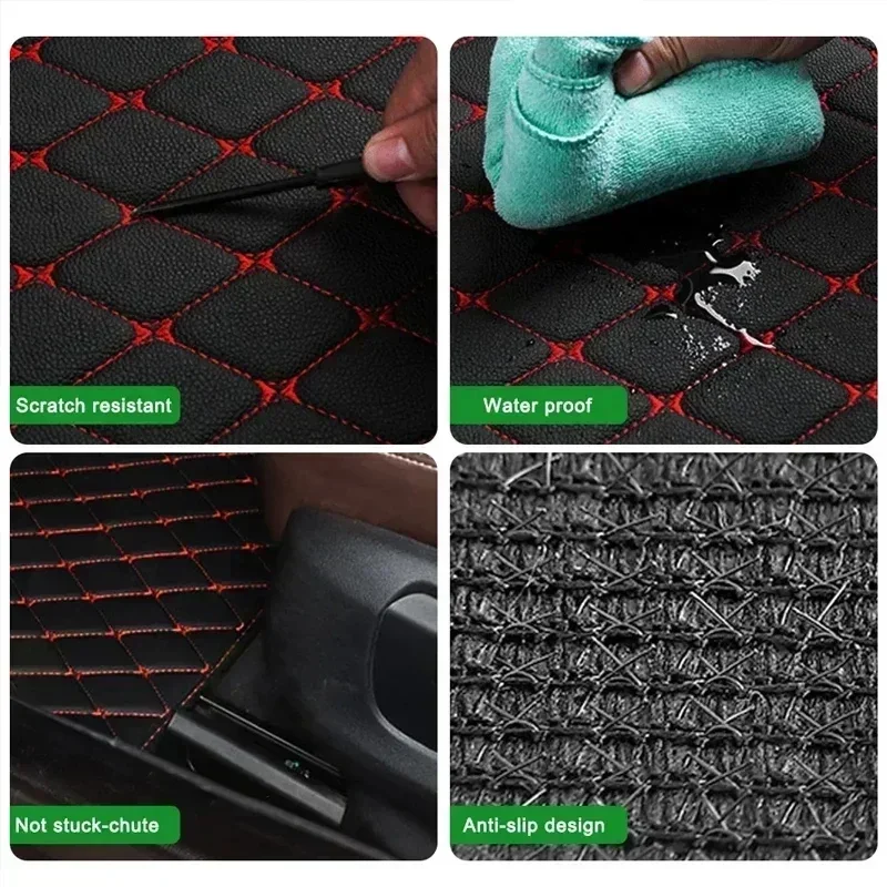 Car Floor Mats 4PCS Universal  - огляд і ціна Car Floor Mats Universal Waterproof Leather