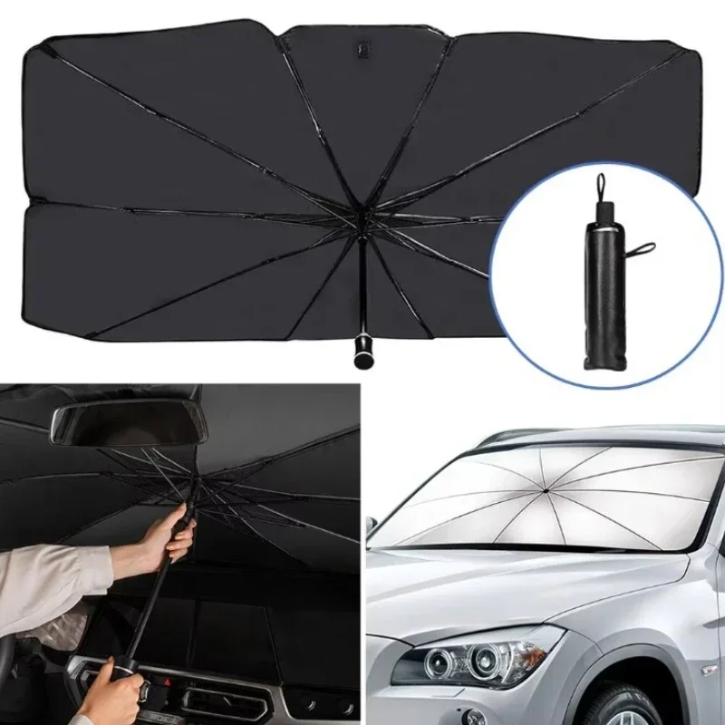 Car Sunshade Foldable Windshie - огляд і ціна Car Sunshade Windshield Umbrella Foldable