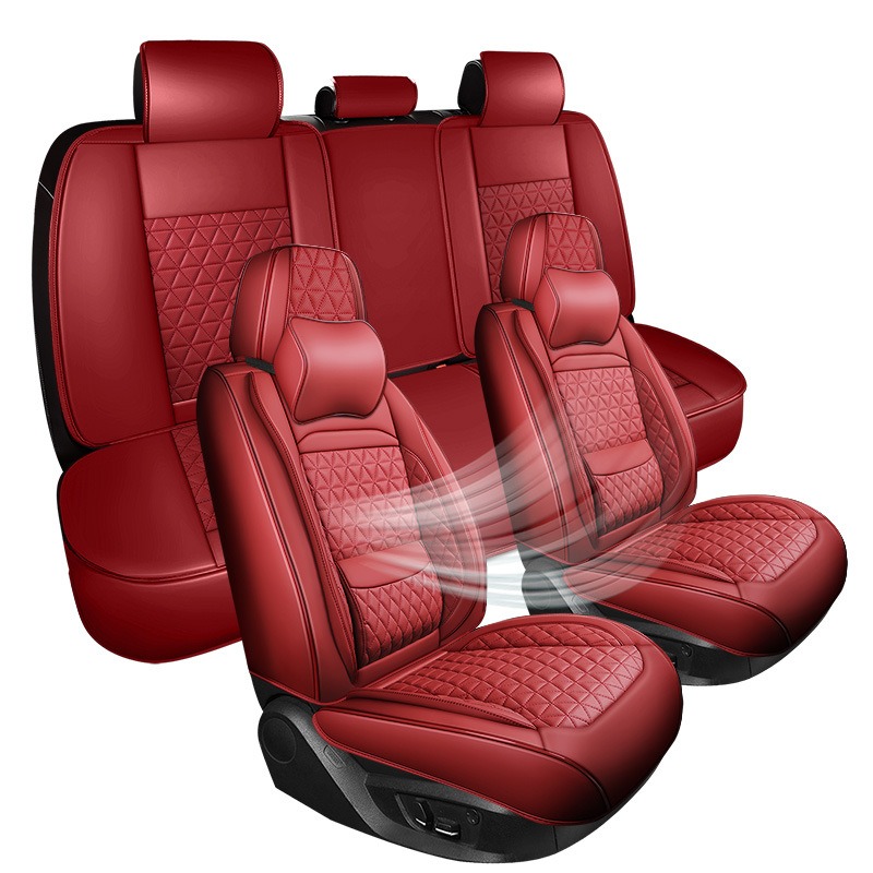Car Seat Covers Full Set ,Univ - огляд і ціна Leather Car Seat Covers Full Set Universal