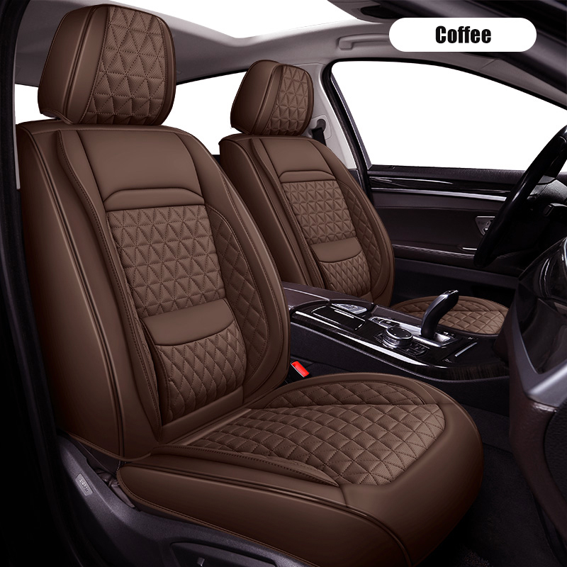 Car Seat Covers Full Set ,Univ - огляд і ціна Leather Car Seat Covers Full Set Universal