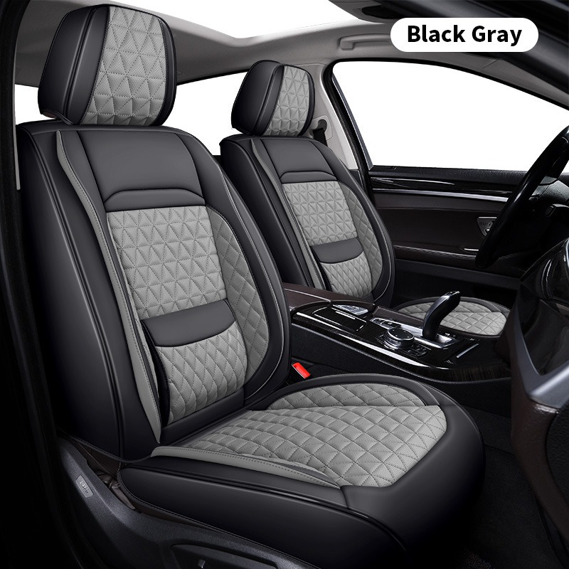 Car Seat Covers Full Set ,Univ - огляд і ціна Leather Car Seat Covers Full Set Universal