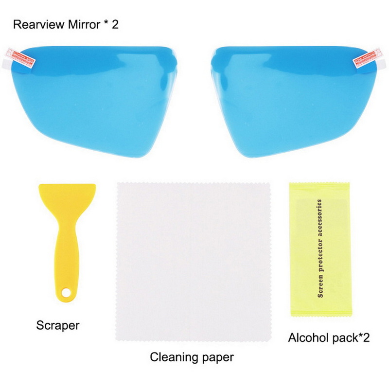2pcs Rearview Mirror Rainproof - огляд і ціна Anti Glare Car Rearview Mirror Film
