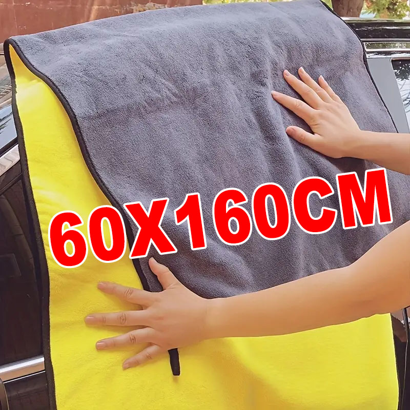 60x160cm Microfiber Cleaning T - огляд і ціна Microfiber Car Drying Towel Super Absorbent
