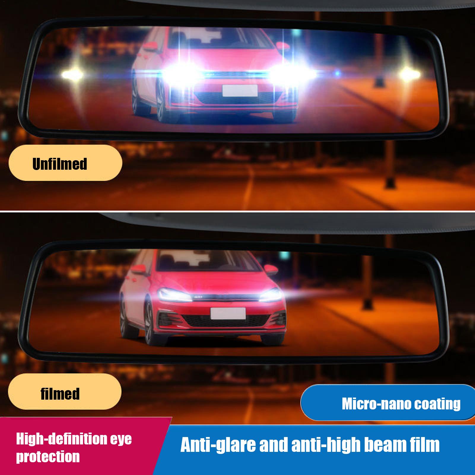 Anti-glare Car Interior Mirror - огляд і ціна Anti Glare Car Rearview Mirror Film